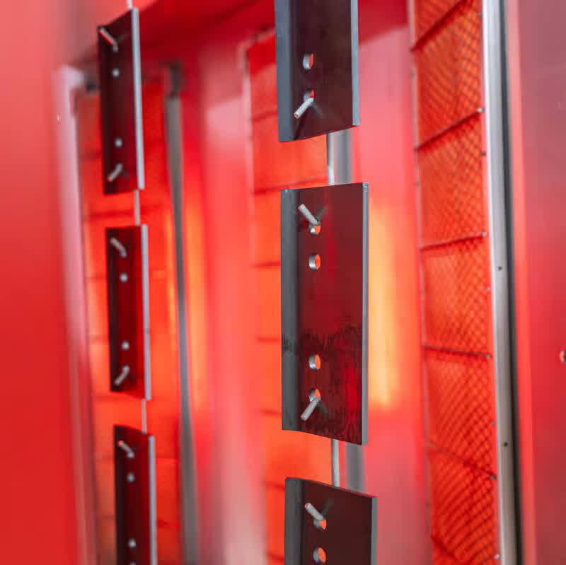 Gas Catalytic IR Powder Coating Ovens from WolfRayet are modular IR systems cut that cure times by up to 66%.