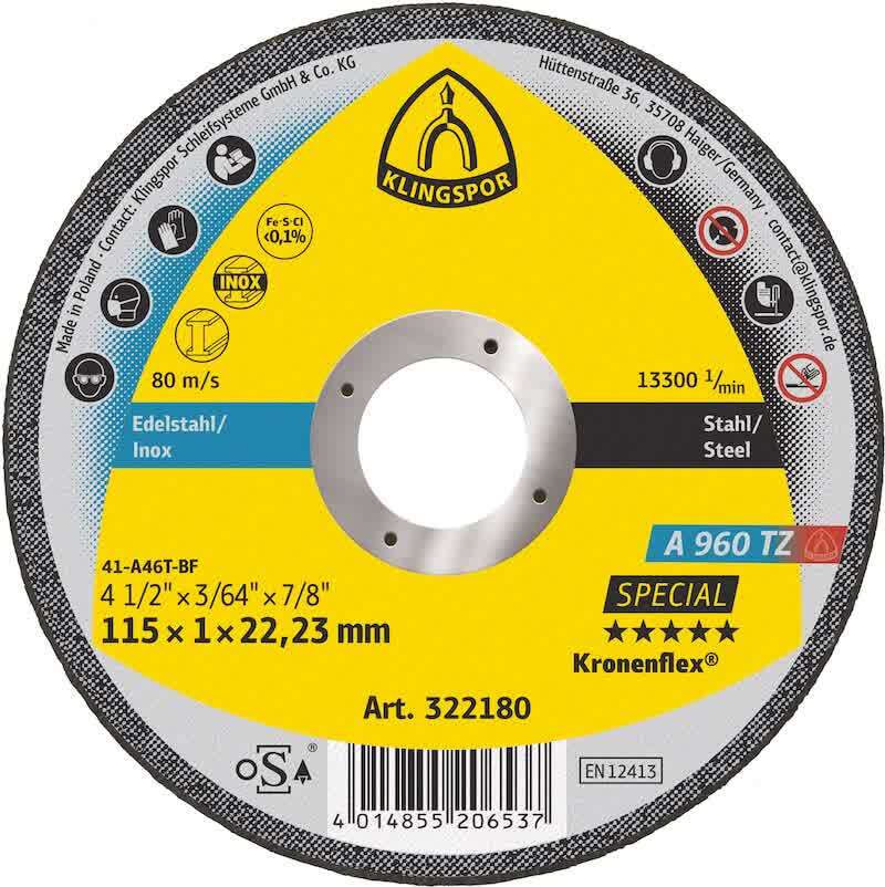 960TZ Cut Off Wheel