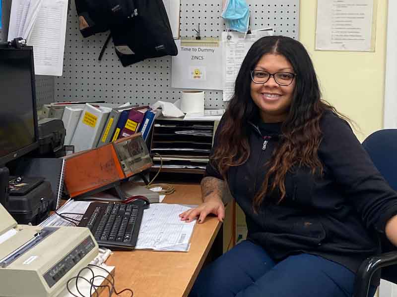 Jessica Gonzalez is the Quality Administrator at TDF Metal Finishing.