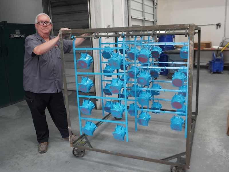 APT also performs powder coating operations in addition to electroplating.