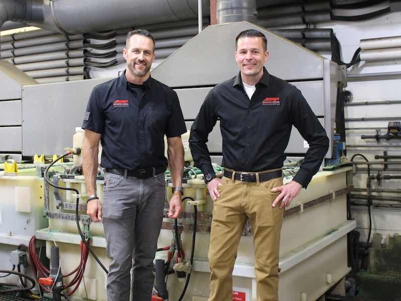 Matt and James have taken over day-to-day operations from their fatrherm, John.