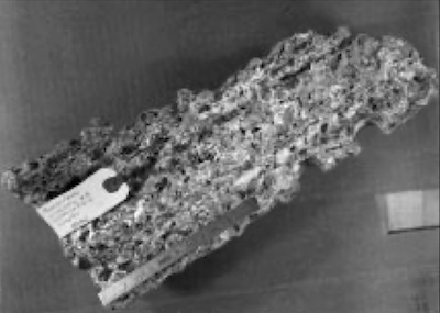 Fig. 1—Corroded aluminum part.