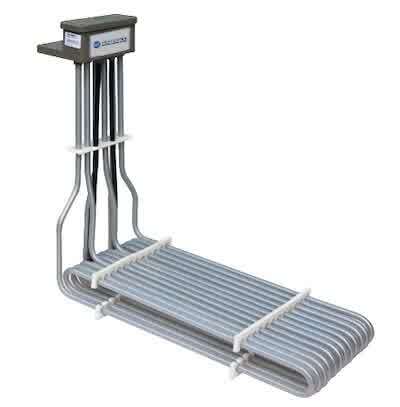 A Multi Element L Shaped PTFE Heater.