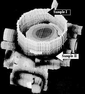 Figure 2: The simulated solidification time for the casting, 100% filled.