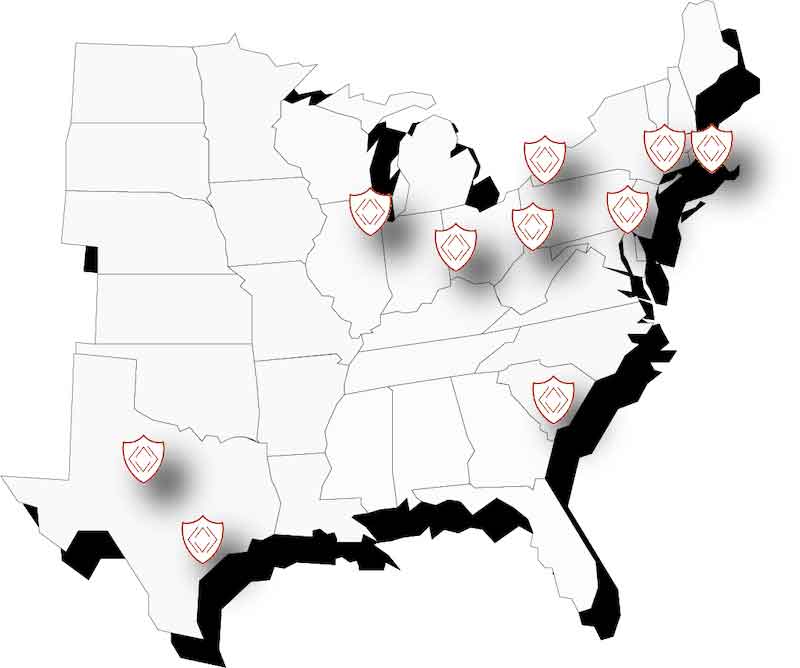 Armolyhas various licensee locations in the U.S., as well as six overseas.
