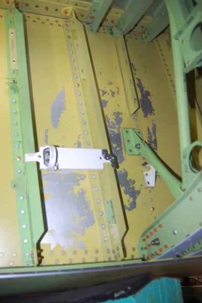 Figure 9 - Paint adhesion failure during assembly.