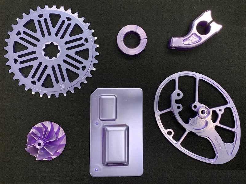 anodized parts