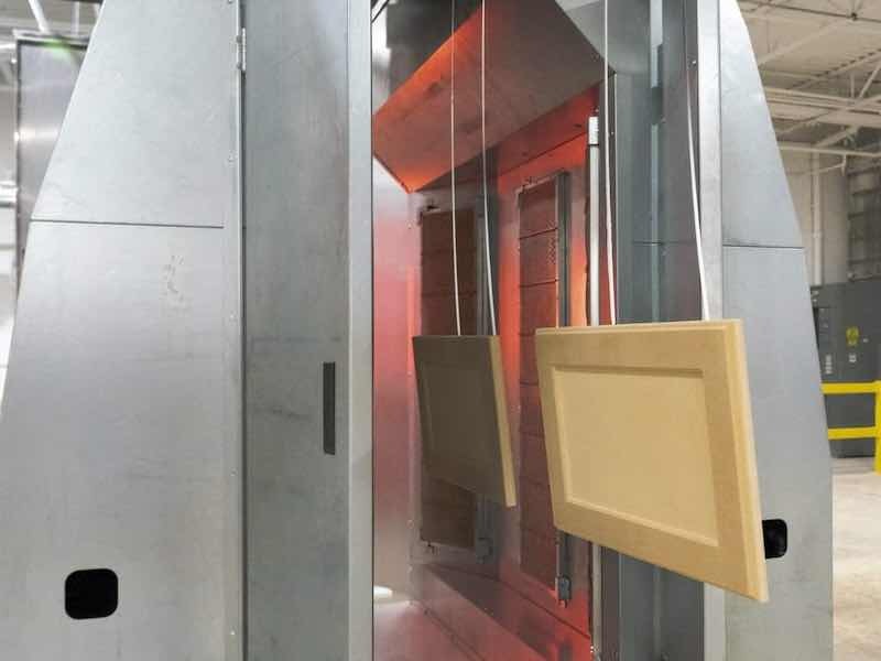 Tashash and Compass Powder Coating have gone all in: they recently purchased an automatic powder booth from Wagner Industries, two catalytic infra-red ovens from WolfRayet, and a conveyorized line from Nikotrack.