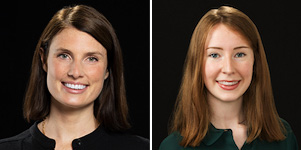 Emma Bichet and Corinne Robinson