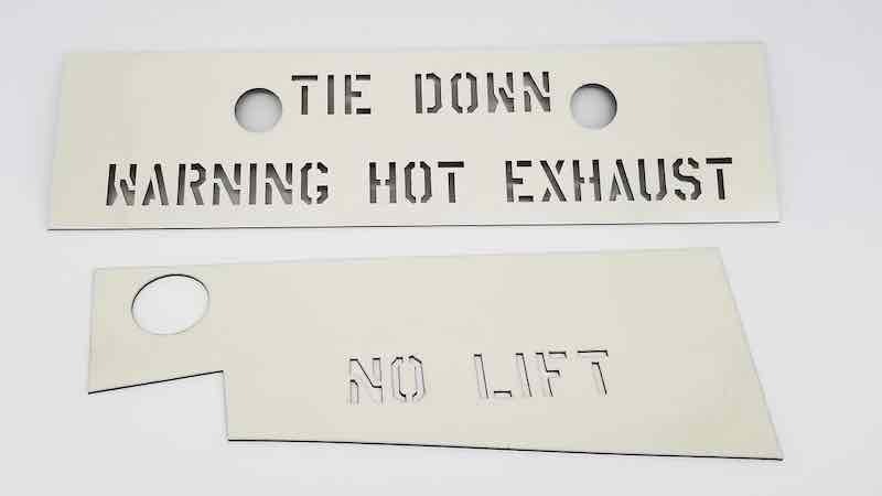 Magnetic Die Cut CARC CFS 2