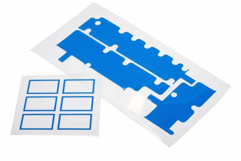 Based on customer preference, custom masking kits can be provided in sheets or on a roll to accommodate different manufacturing setups.