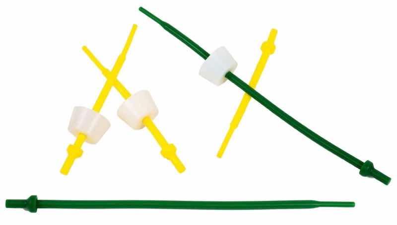The silicone bore mask plug combination prevents plug loss due to pressure buildup for various coating processes.