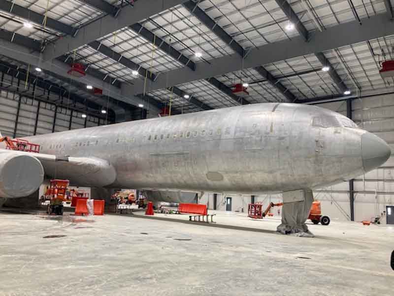Dean Baldwin Painting Delivers First Aircraft From