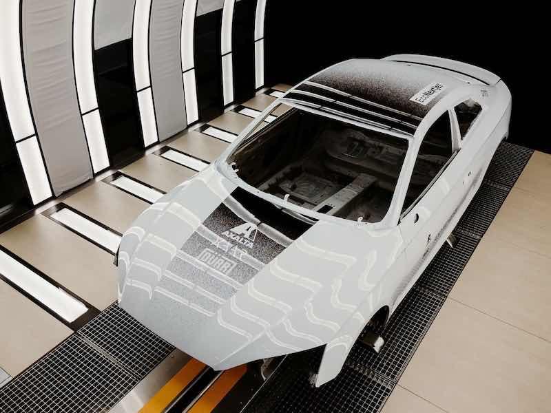 car being painted