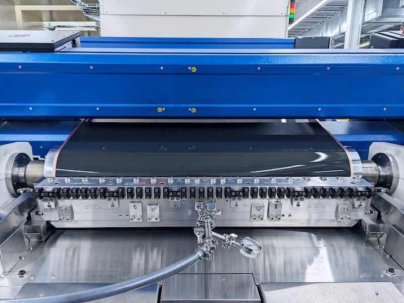GigaCoater is designed for battery cell OEMs