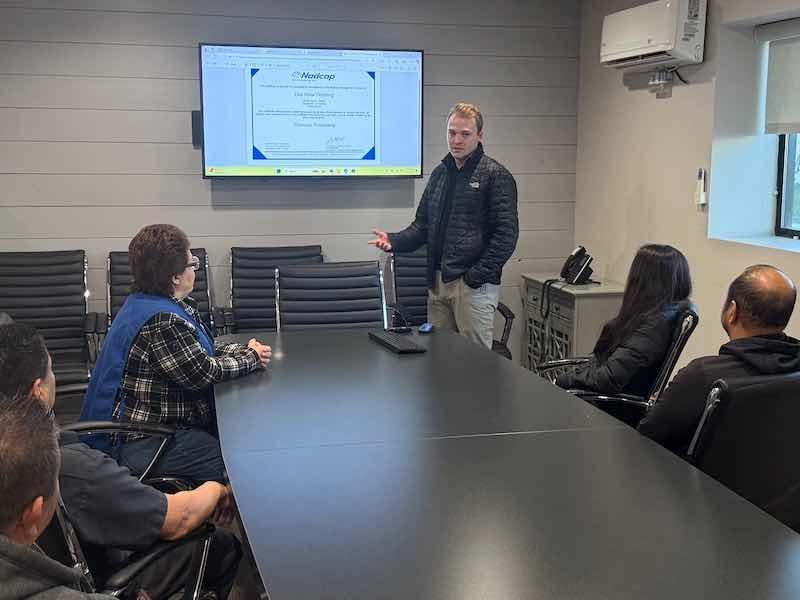 Steve Allen leads the Elite team through Nadcap reviews.
