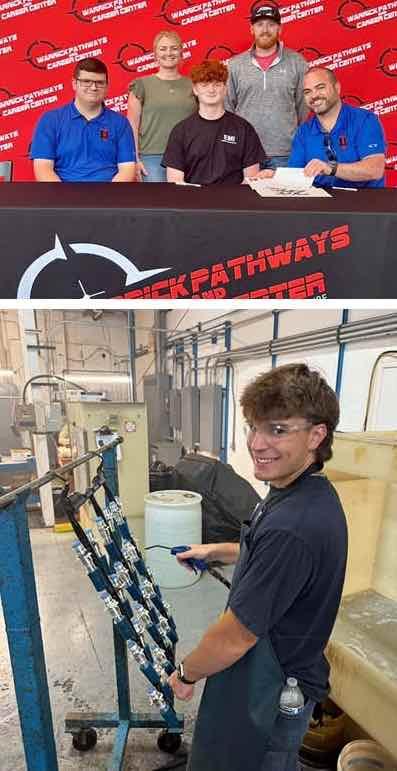 EMI takes part in WPCCâ€™s annual â€œSigning Dayâ€ in recruiting employees â€” just like some schools do when high school athletes sign letters-of-intent to attend college. 