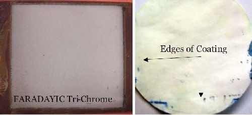 Figure 9 - Ferrocyanide test results for our trivalent chromium coating.