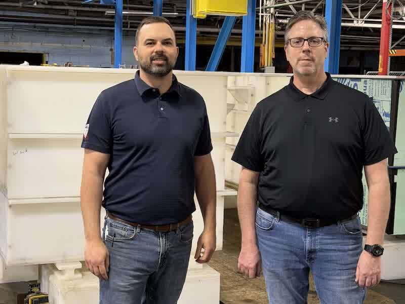 General Manager Dave Wachter, left, and Technical Director Dave Cadwallader lead a highly experienced team group focused on maintaining operational consistency and customer service