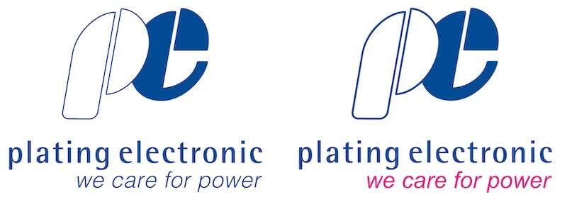 plating electronic logo change
