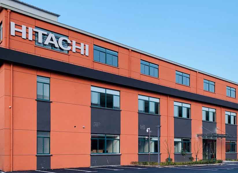 new building for Hitachi