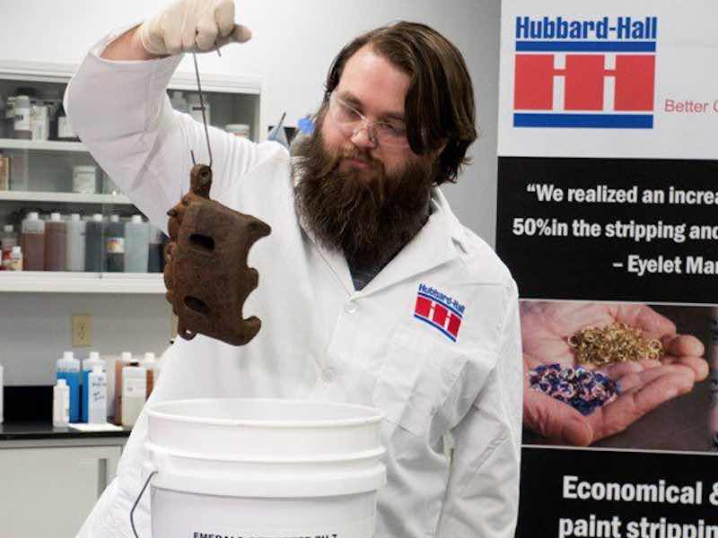 man working in a lab