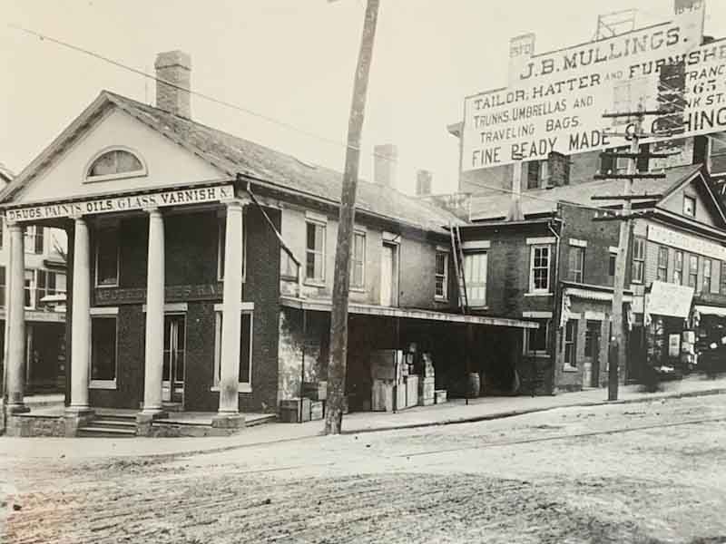 Original home of Hubbard-Hall