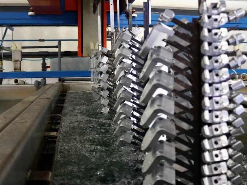 Sapphire Metal Finishing offers anodizing and powder coating,. services.