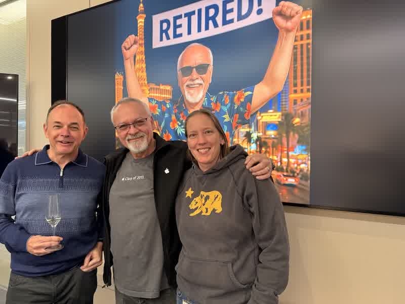 Barnstead was feted upon his retirement from Apple in 2026.