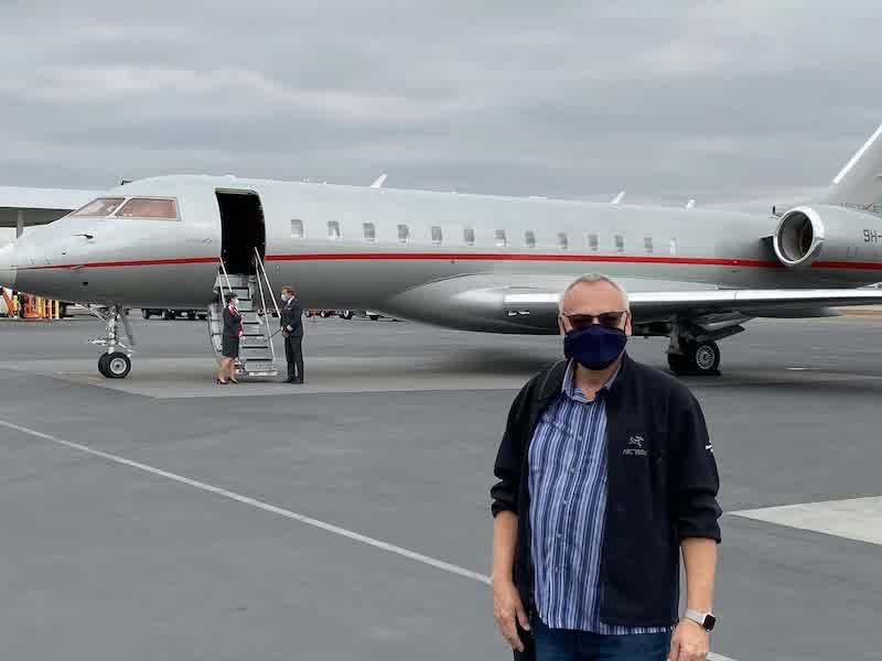 A perk of working for Apple during the pandemic was private jets that took the surface finishing team to Asia to visit production lines.