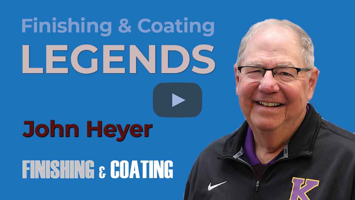 Legends: John Heyer, Kettle Moraine Coatings (Ret)