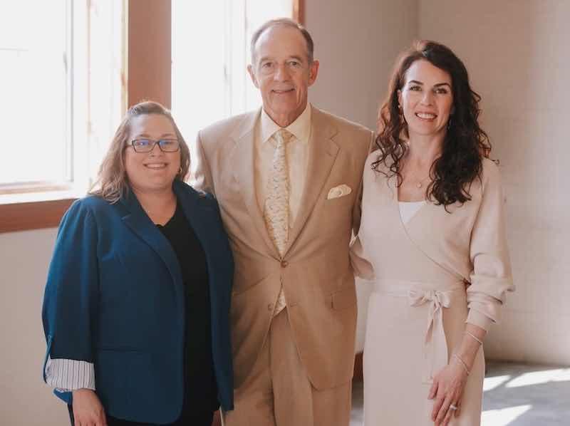Katie Haszard, Marc LeBaron, and Kassy Knudson.