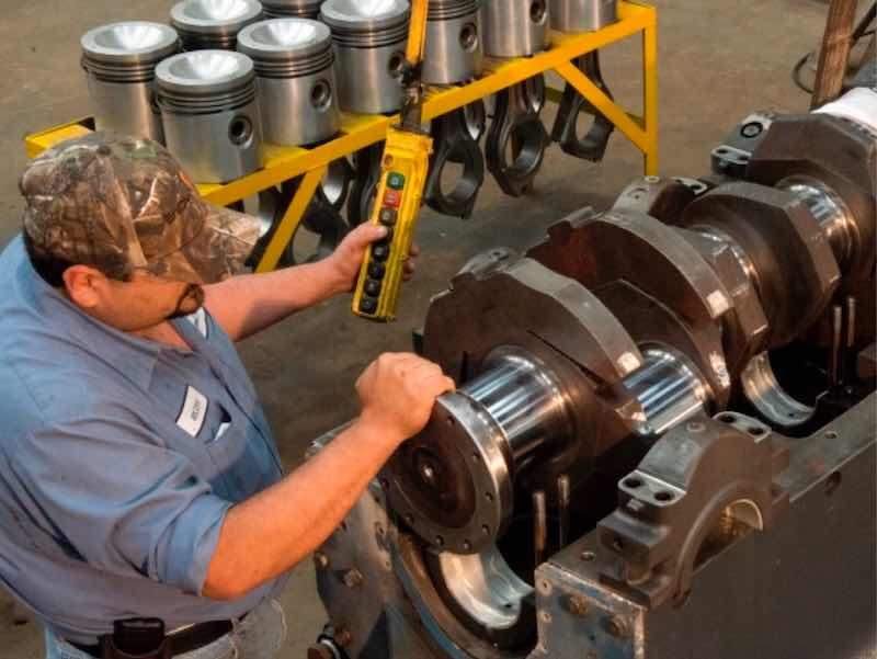 man with valves