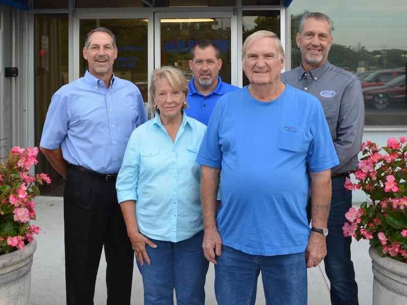 J&M Plating namesakes Joe and Maggie Morris turned the Rockford, IL business over to their three sons.