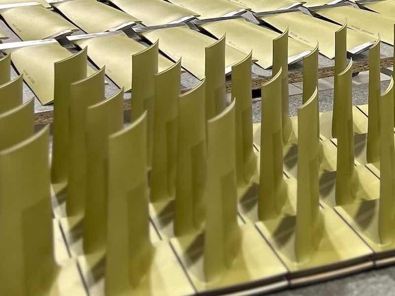 painted aerospace parts