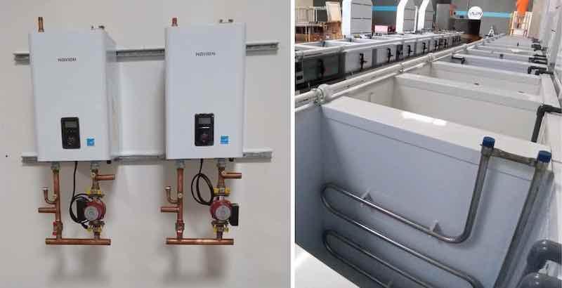 One of the unique features of the Aero Plating line is the use of a microboiler to heat the lines for processing. Ronatec has been installing them for the last five years, and Wetherald says they have enormous value for shops like Orantes, especially given their location in California.