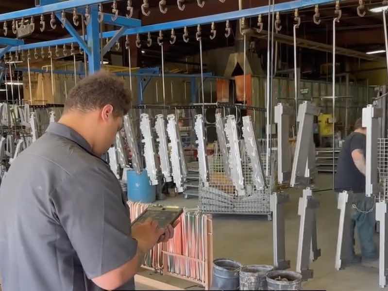 One thing that sets A Plus Powder Coaters apart is its willingness to welcome customers to visit and tour its facility.
