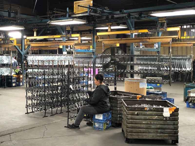 person sitting at a finishing line