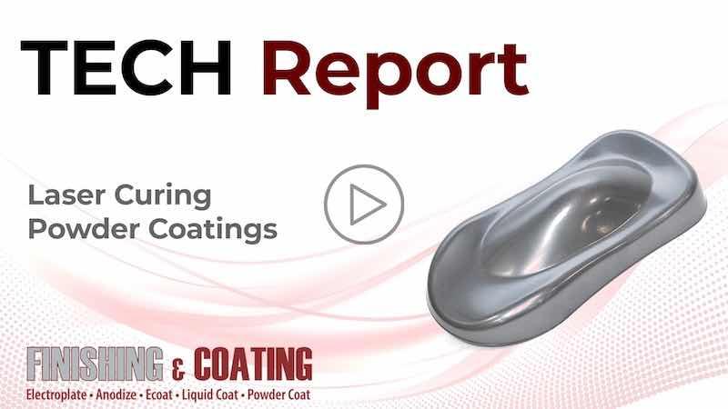 Powder Coat Curing with Lasers