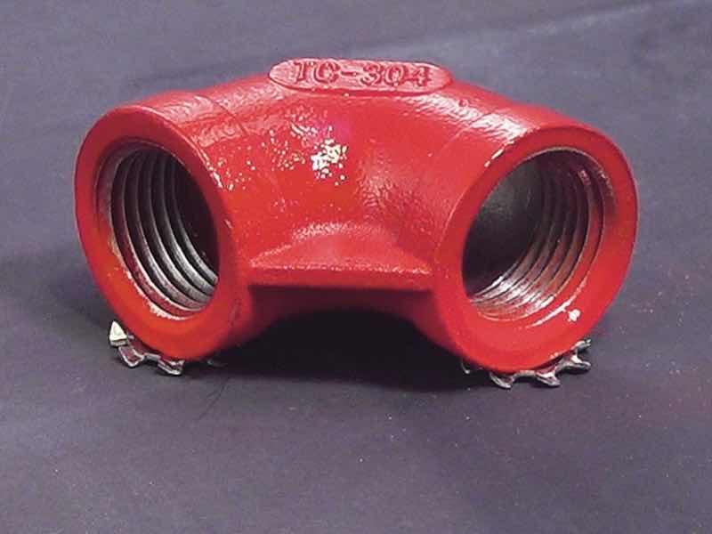 A 3D part that has been laser cured.