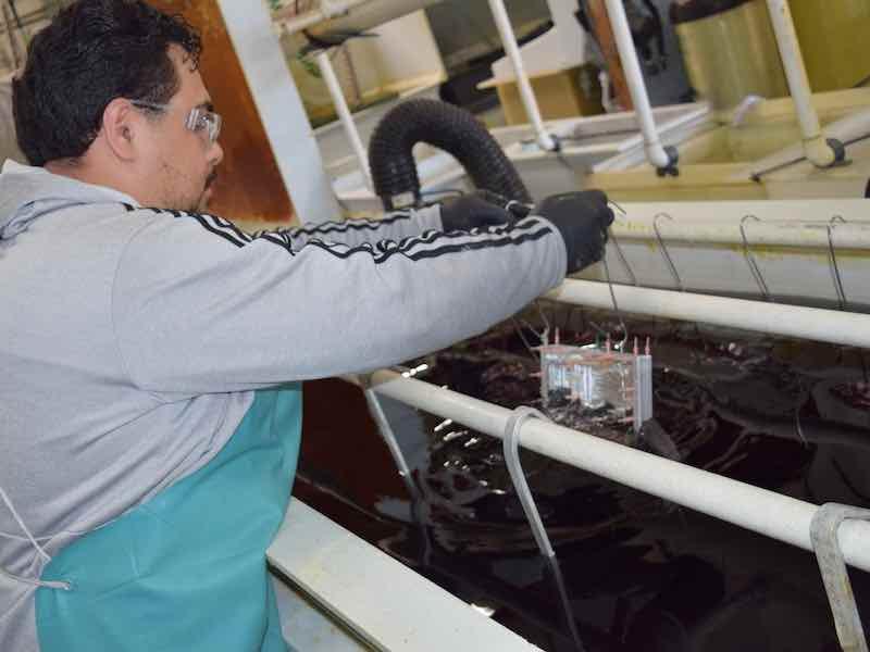 The shop performs significant work with nuclear power reactors and underwater marine applications.