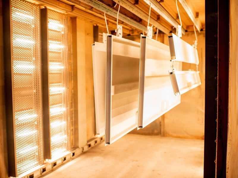powder coat cure oven