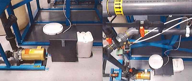 A monitoring point at Tribar's Plant 5, or Adept Plastic Finishing.