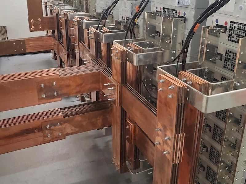 electrical supplies to a plating shop