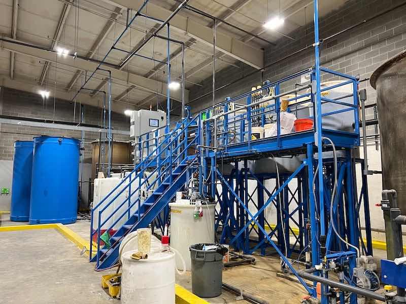 Tekuelve says that Plating Solutions has been using the new system for seven months, and things have been running smoothly.