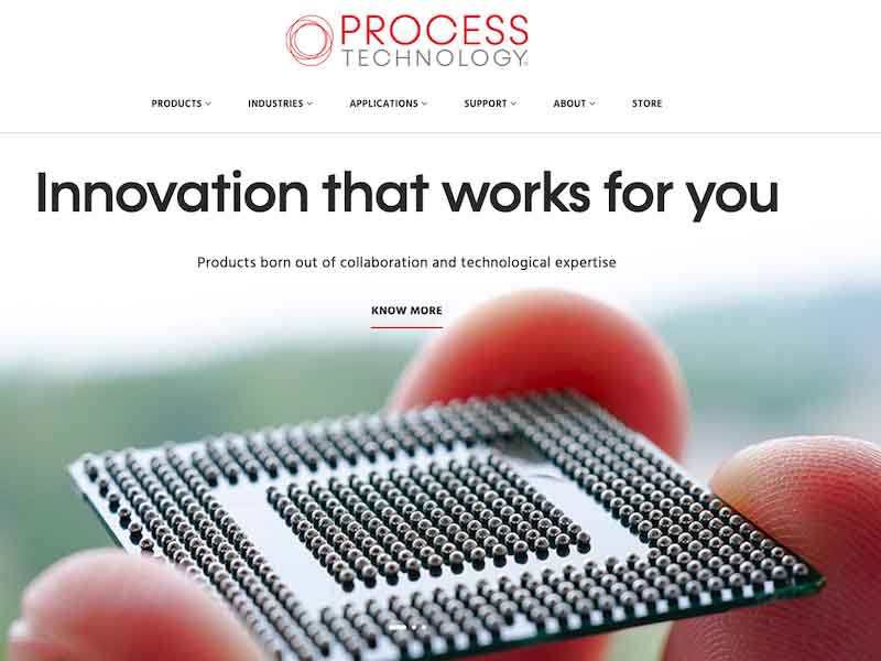 image of front of their web page