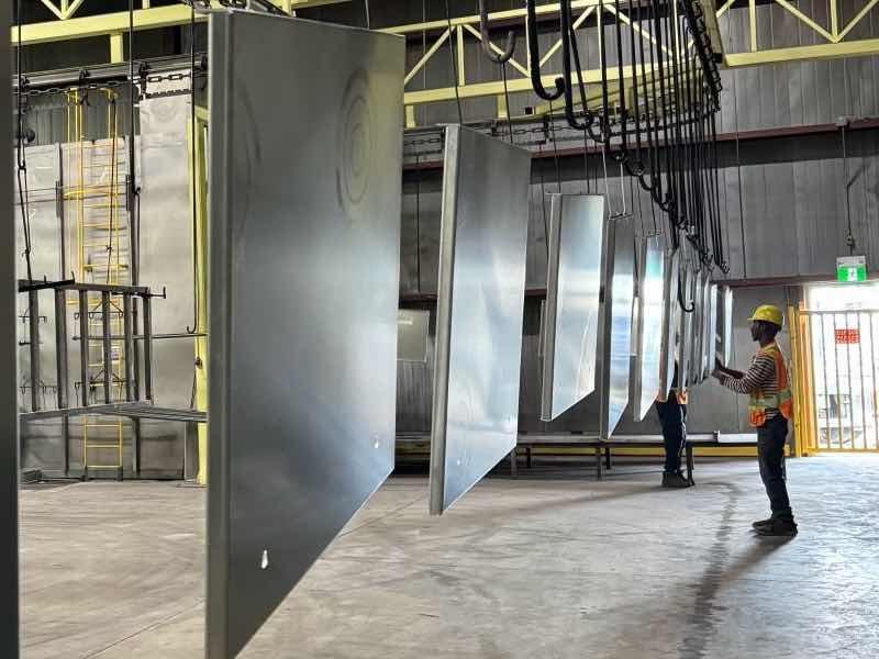 A new conveyor line was built in 2016 as the demand for work increased. 