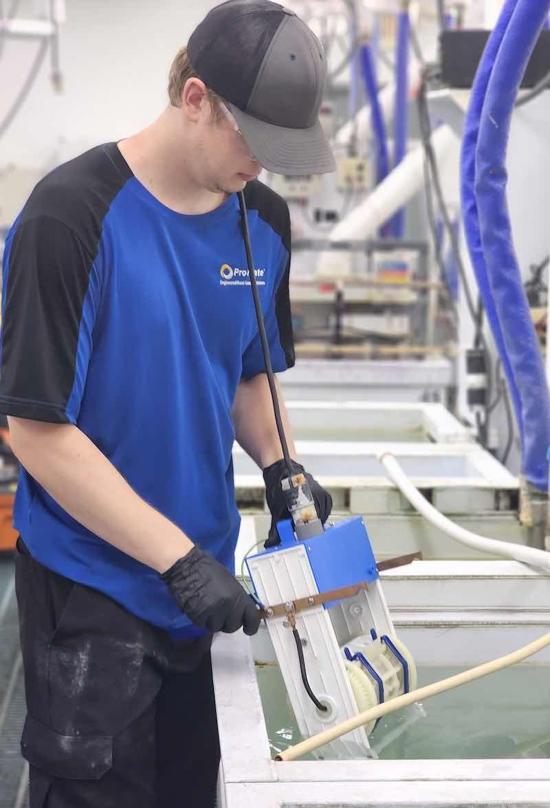ProPlate specializes in the barrel and rack electroplating processes, focusing on precise, selective plating for precious and semi-precious metals. 