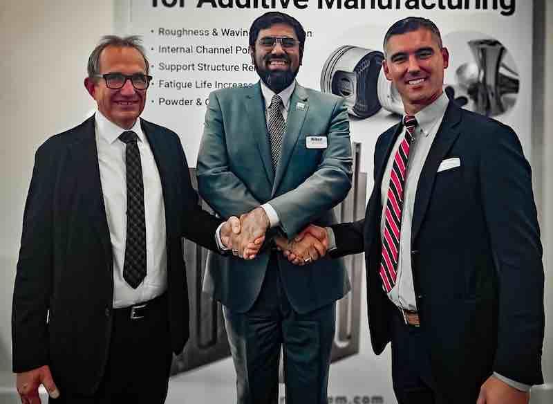 Sylvain Henry, Dr. Behrang Poorganji, and Justin Michaud.