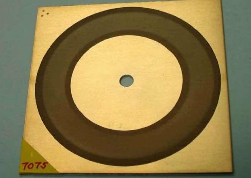 Figure 14 - Taber abrasion testing of a selective brush/cell anodized (SBCA) 7075 alloy.